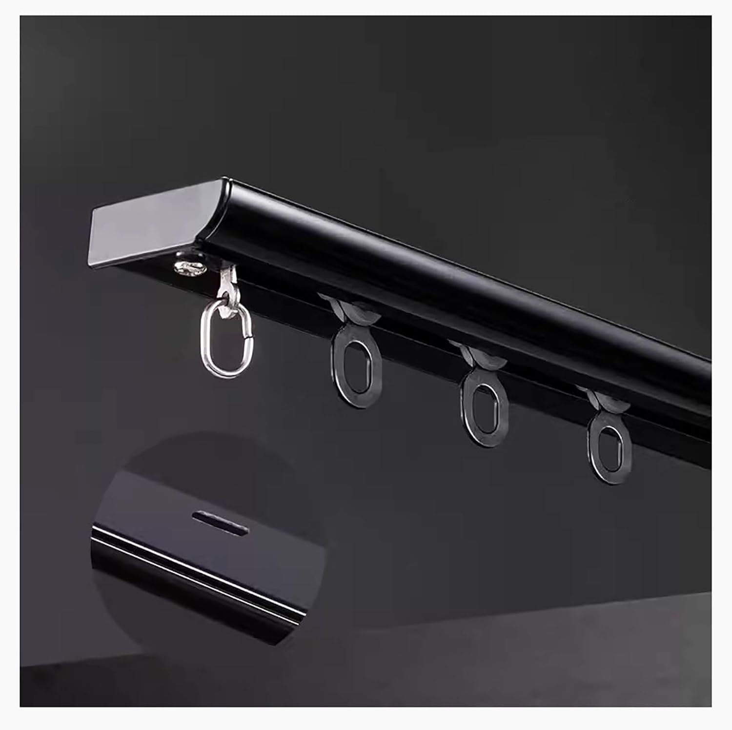 Aluminum Curtain Track Rail - Slide Any Space in Style!