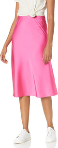 The Drop Women's Maya Silky Slip Skirt for Effortless Style