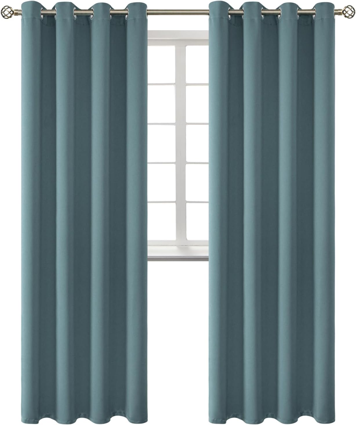 BGment Room Darkening Curtains for Bedroom - 95 Inch Panels