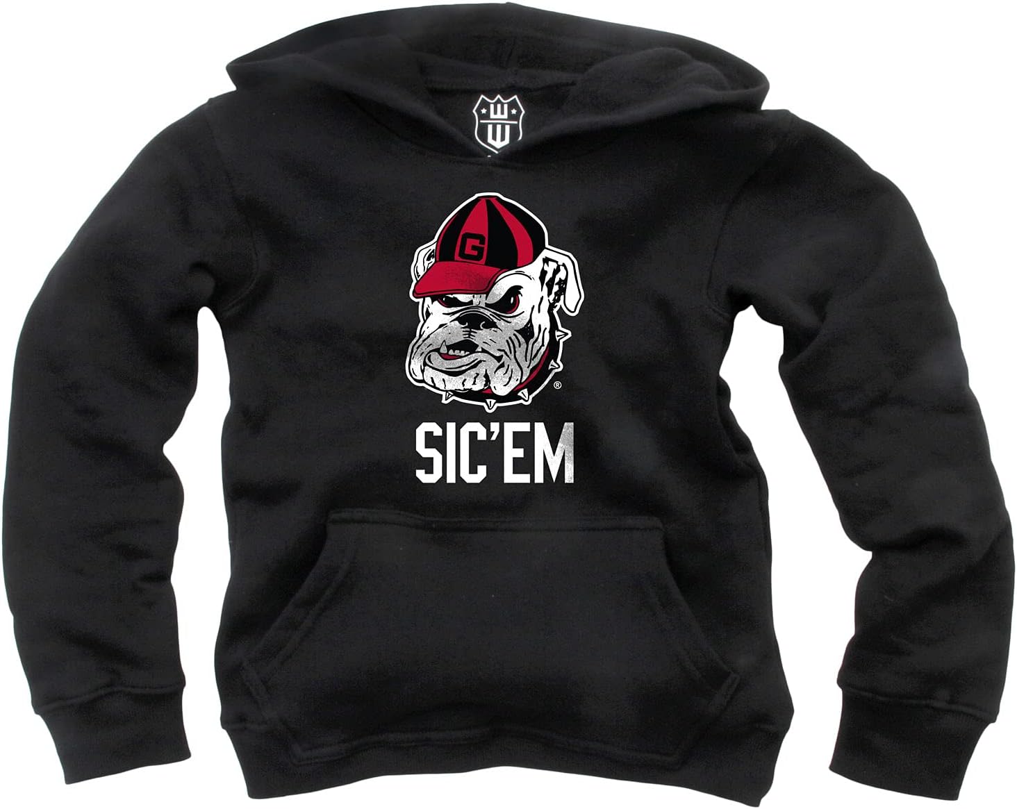 Wes and Willy Youth Boys College Team Slogan Pullover Hoodie