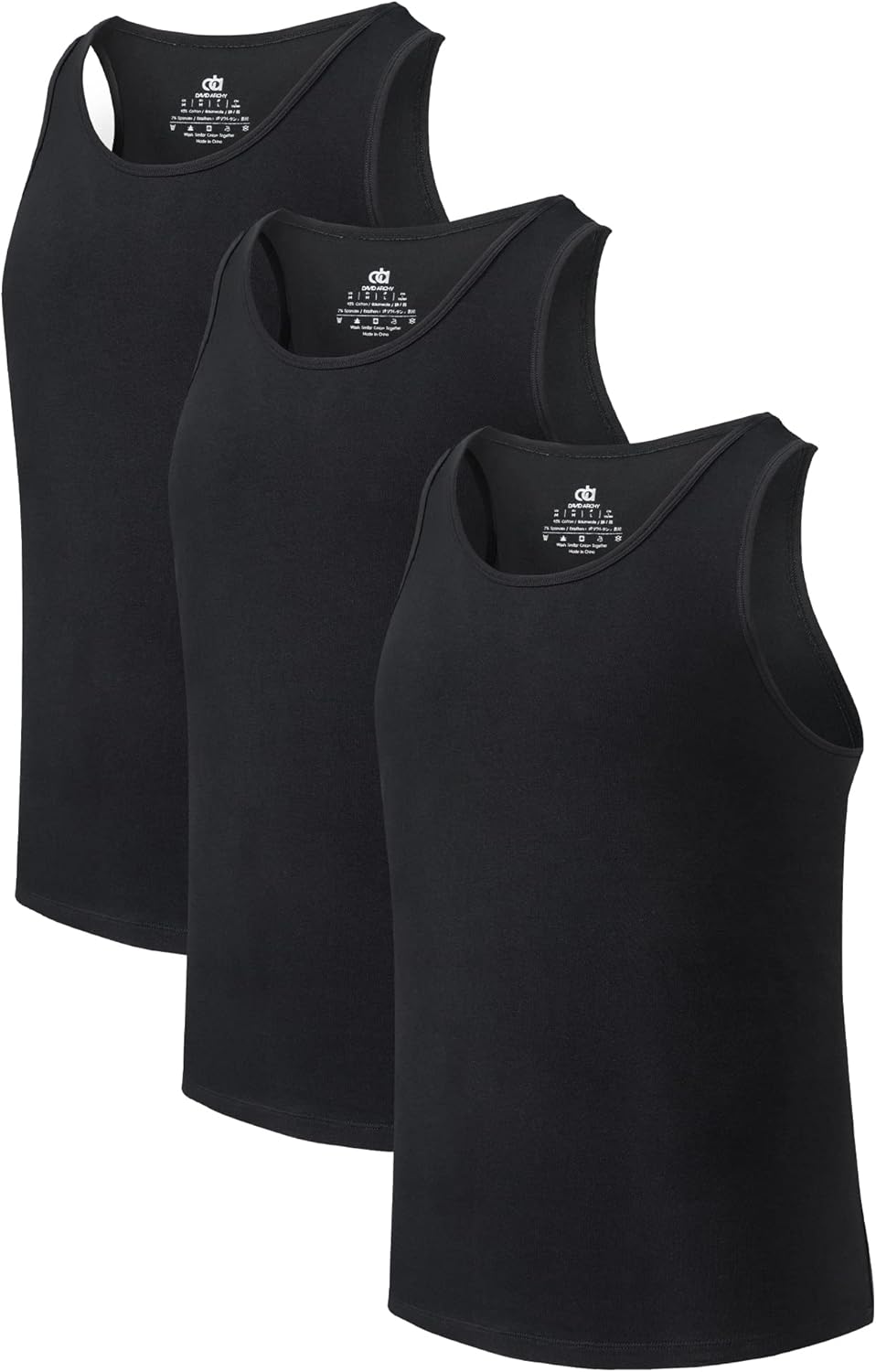 Bamboo Rayon Men's Tank Top Undershirts for Ultimate Comfort