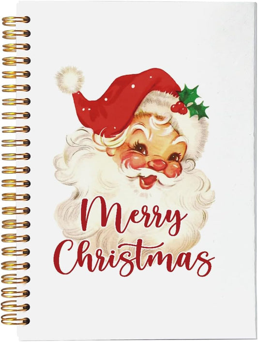 Vintage Santa Christmas Journal 5.5x8.3