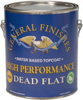 General Finishes High Performance Water Based Topcoat 1 Gallon - Dead