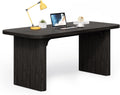 LITTLE TREE 62 Writing Desk, Modern Home Office, Charcoal Black