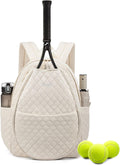 Quilted Tennis Racket Bag Backpack for Women by Sucipi