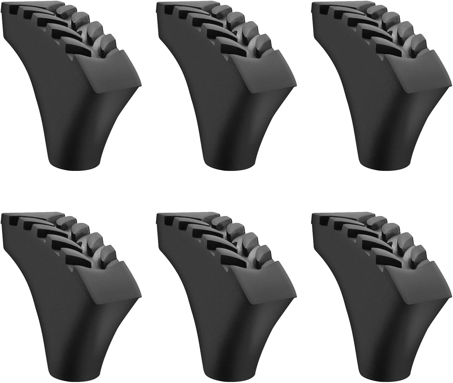 Universal Rubber Walking Pole Tips by Inscool
