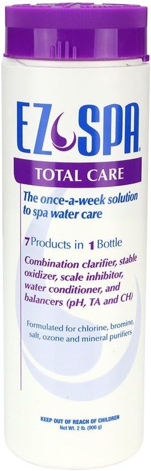 EZ Spa Total Care Weekly Water Treatment for Hot Tubs and Spas
