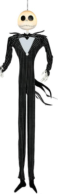 Jack Skellington Light and Sound Hanging Decoration - 6 ft Poseable