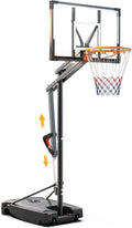 Basketball Hoop Outdoor 8.5ft Height Adjustable Portable Hoop