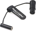 Low-Profile 3-Pin Mini-XLR Male to Full Size XLR Female Audio Cable