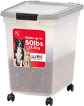 Airtight Dog Food Storage Container Up to 50 lbs - Keeps Food Fresh