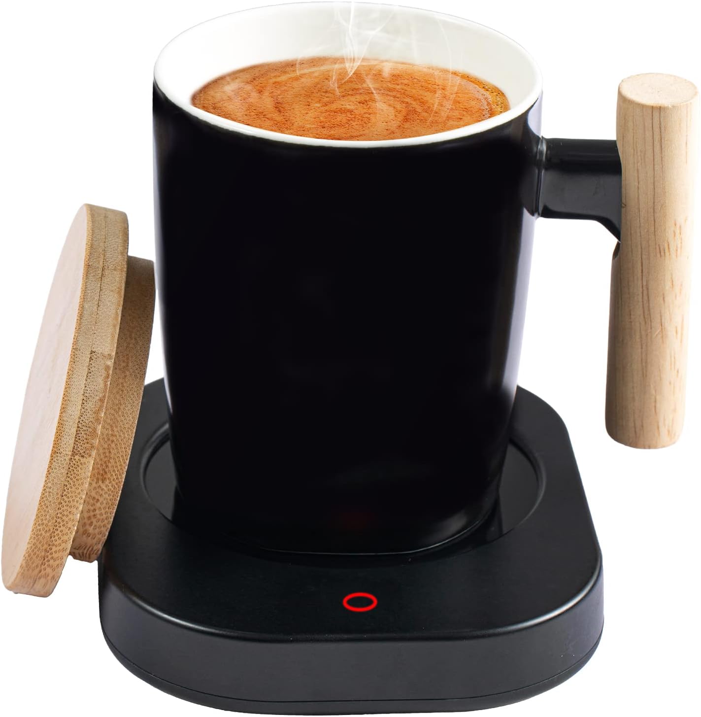 HOWAY Coffee Warmer Set, Desk Heater with Auto Shut Off