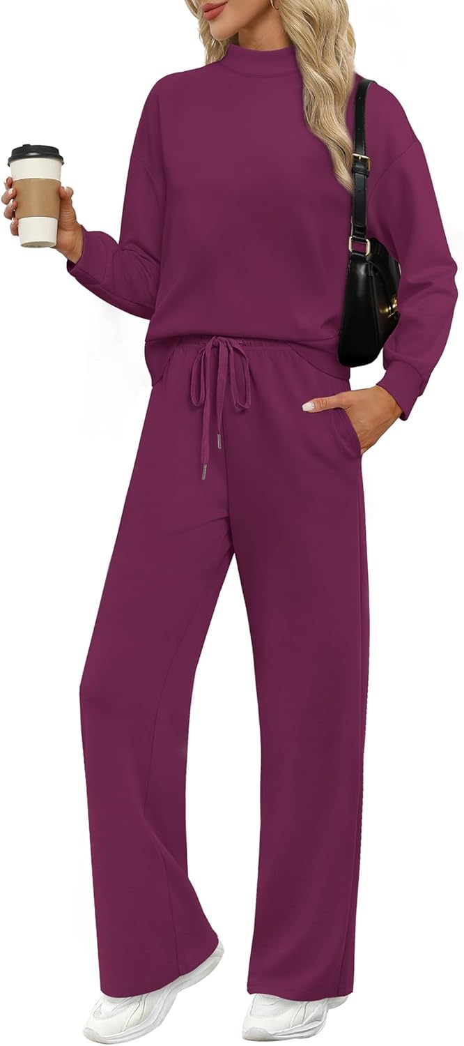 WIHOLL Two Piece Sets for Women - Cozy Fall Outfits for Travel