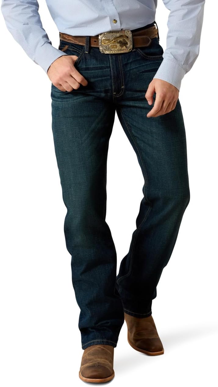 Ariat Men's M4 Low Rise Boot Cut Jeans for Ultimate Comfort