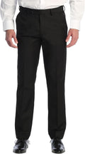 Gioberti Men's Hidden Expandable Waist Dress Pants - Classic Fit