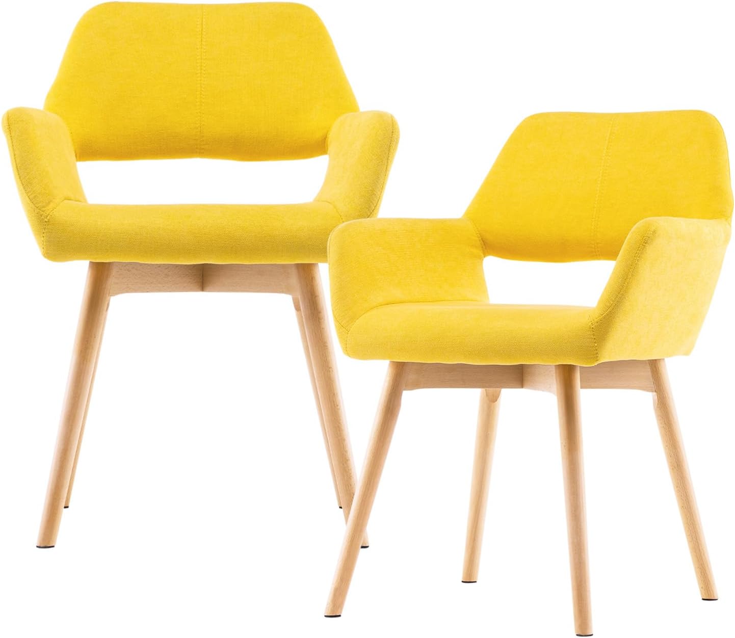 Mid Century Modern Dining Chairs Set of 2 for Stylish Homes