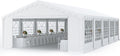 PEAKTOP OUTDOOR 16x32 Heavy Duty Party Tent - Reinforced Galvanized