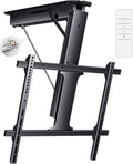 Electric Ceiling TV Mount Motorized Flip Down Bracket - Remote