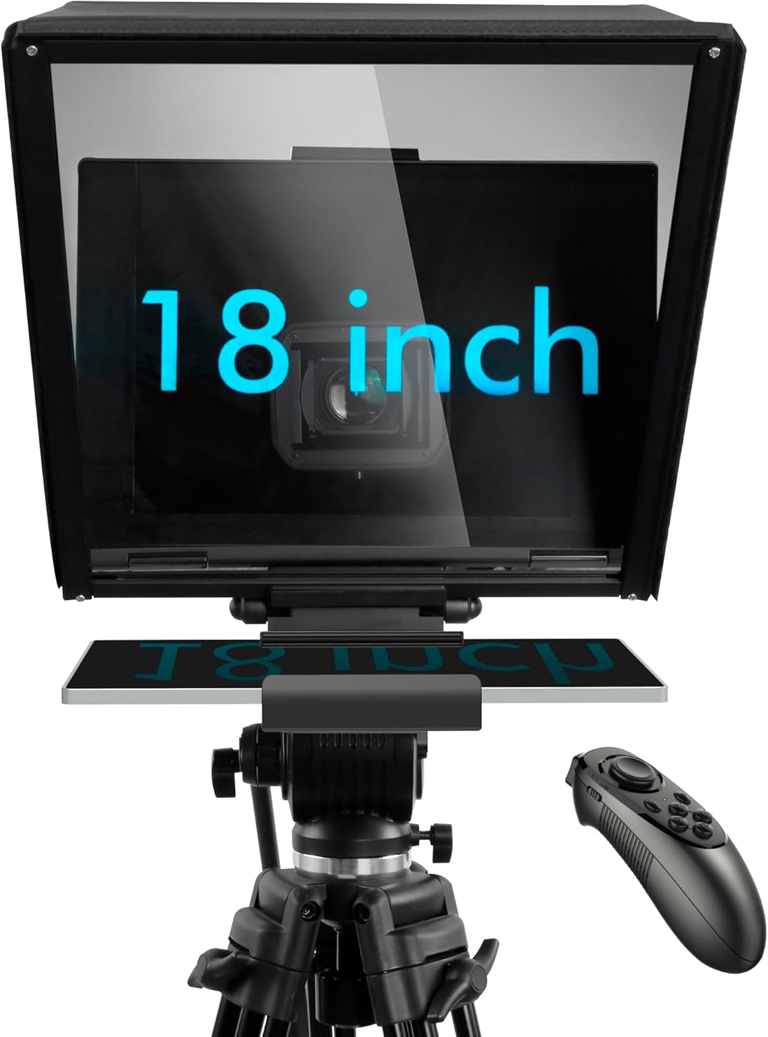 18 Inch Wide Angle Teleprompter for 15.6 Inch Tablets