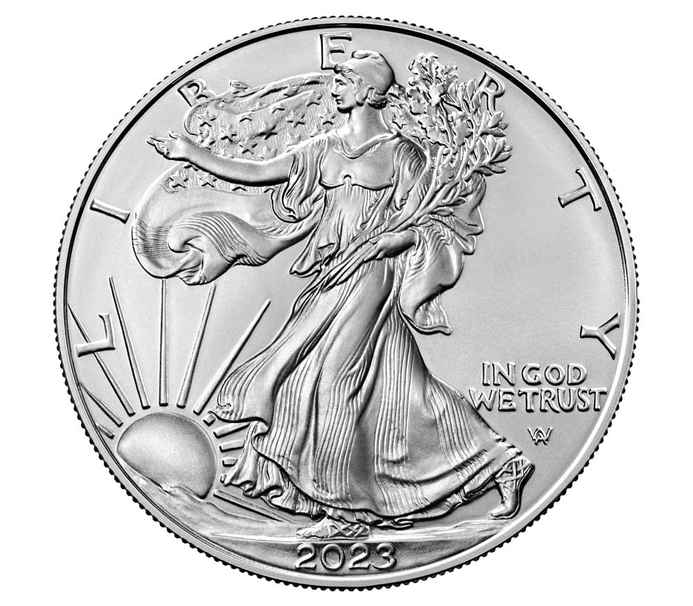 2023 American Silver Eagle .999 Fine Silver with Certificate