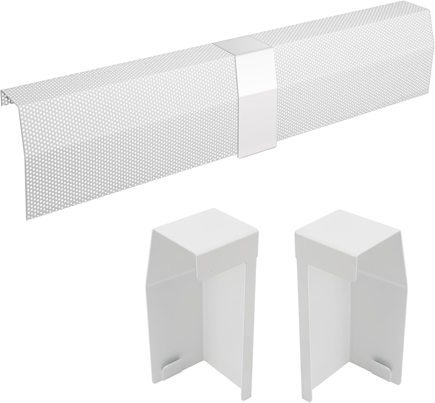6ft Steel Easy Slip-On Baseboard Heater Cover for Home Use