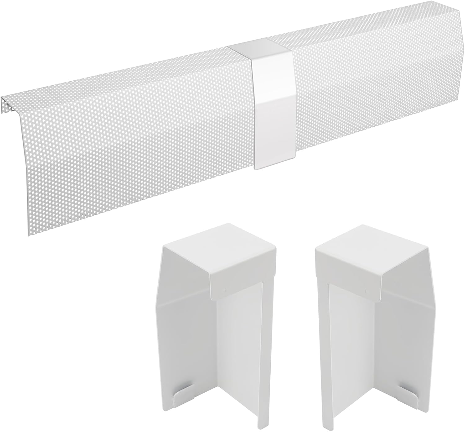 6ft Steel Easy Slip-On Baseboard Heater Cover for Home Use