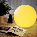 10-in Glowing LED Ball Light - Dimmable 16 Color Outdoor Orb