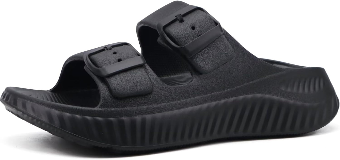 KuaiLu Womens Recovery Sandals with Arch Support for Comfort