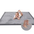 Baby Play Mat for Floor 1.3 in Thick Memory Foam Tummy Time Mat - Soft