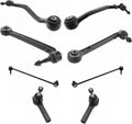 TRQ Front Steering & Suspension Kit Control Arm with Ball Joint Lower
