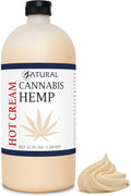 Zatural Hemp Hot Cream with Essential Oil Blend - Powerful Massage