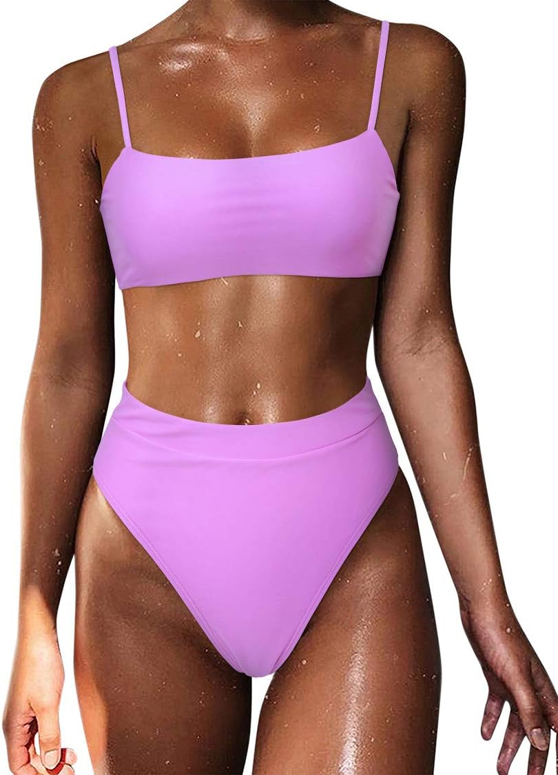 MOSHENGQI Women High Waisted Bikini for Stylish Summer Fun