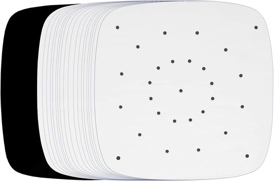100 Parchment Liners for Air Fryers | Compatible with Top Brands | INFRAOVENS
