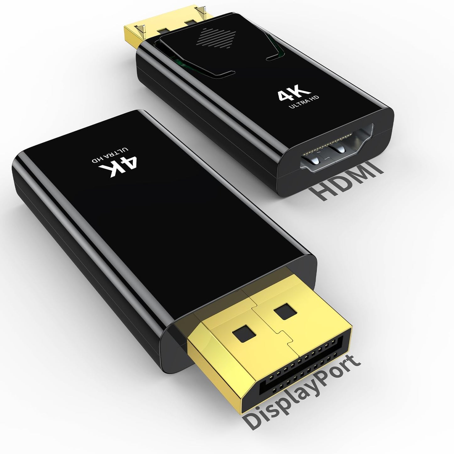 High Definition 4K DisplayPort to HDMI Adapter Duo for Ultimate Connectivity