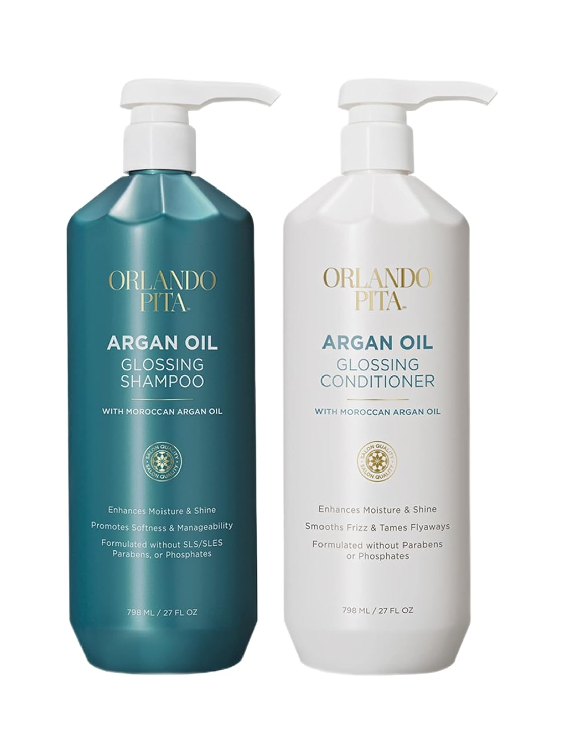 Orlando Pita Argan Oil Hair Care Duo - Nourishing Hydration