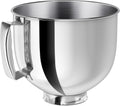 Stainless Steel Mixer Bowl Fit for KitchenAid Artisan & Classic 5 QT