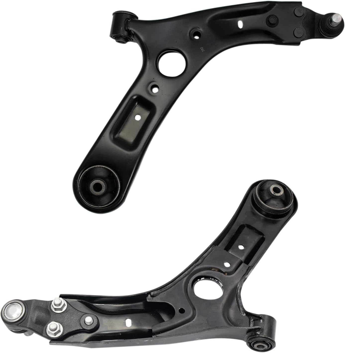 TRQ Front Lower Control Arm Set for 2014-2019 Kia Soul Models