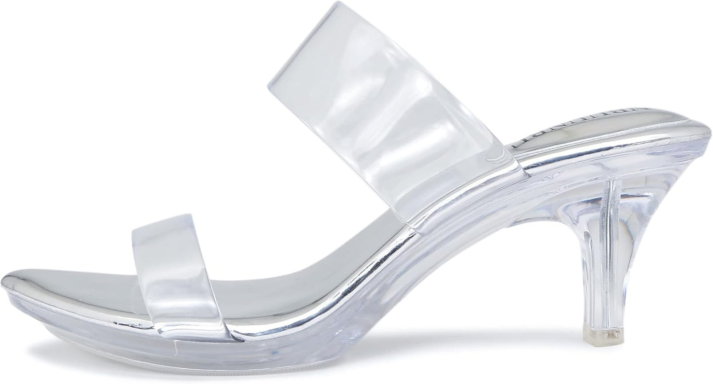 Clear Heels for Women - Sexy High Heels with Little Platform
