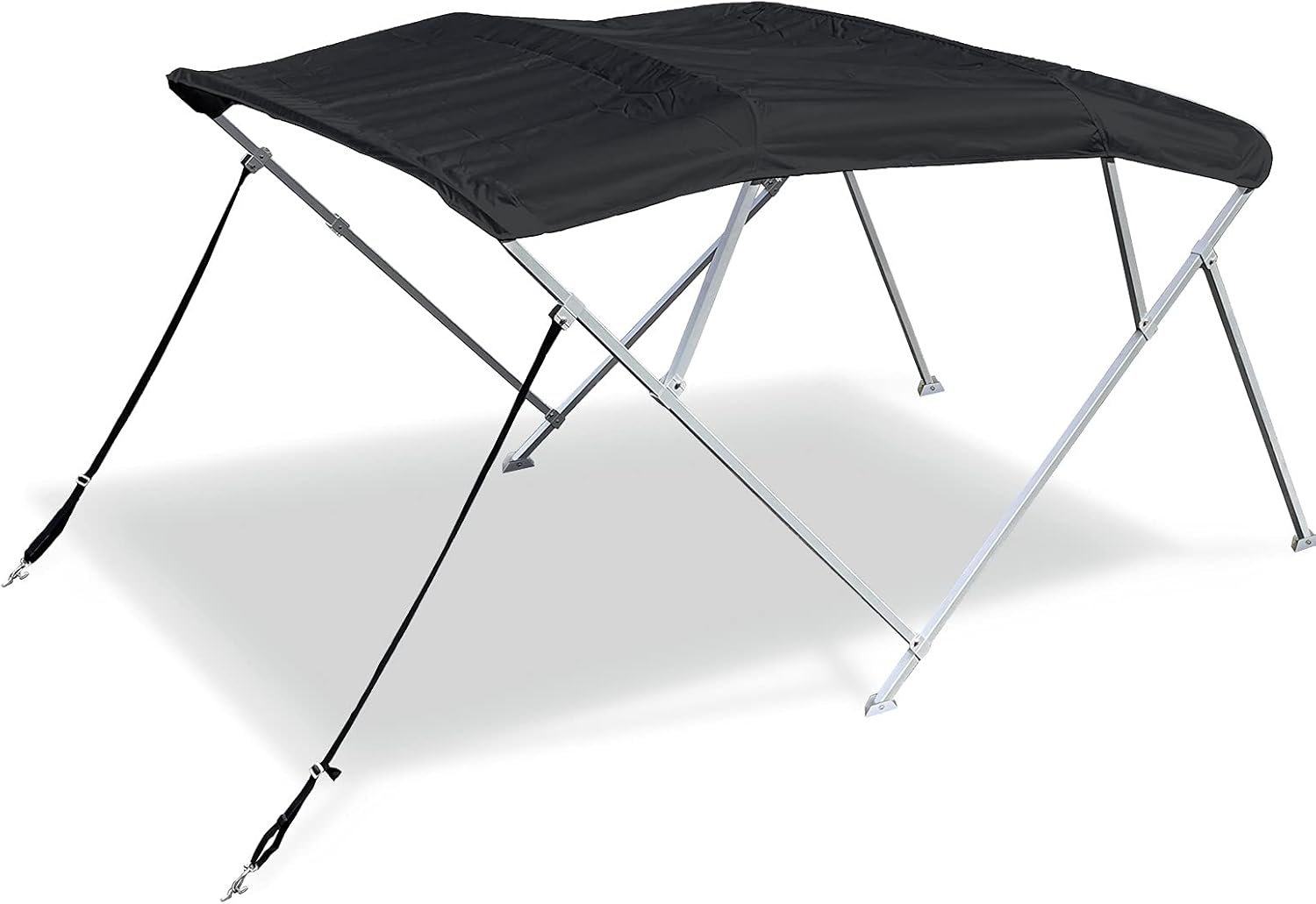 Savvycraft 4 Bow Bimini Top Set for Boats, 10 Feet Long