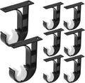 Ceiling Curtain Rod Brackets for 1 to 1 1/4 in Rod - Heavy Duty