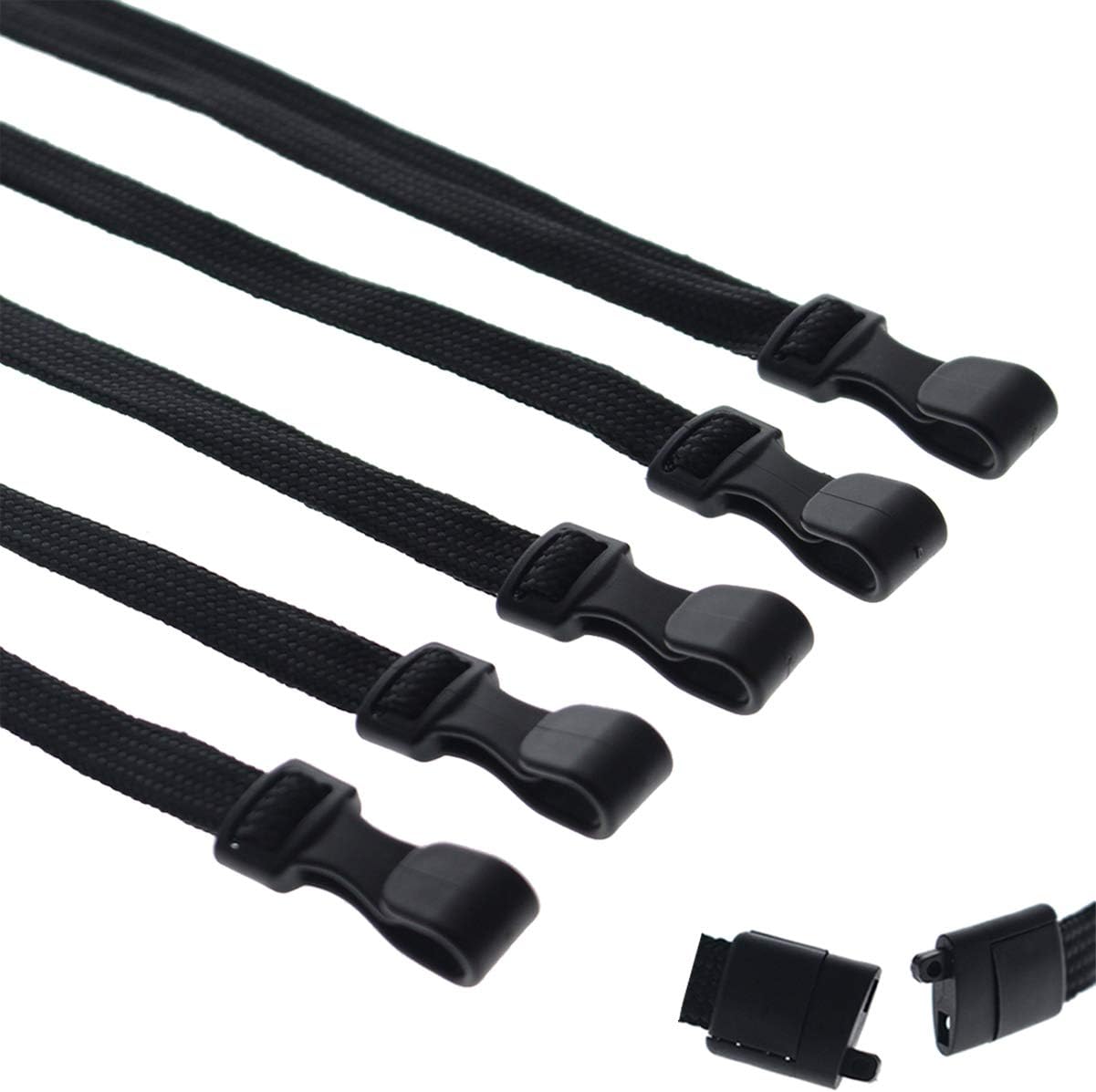 MRI Safe ID Lanyards with Breakaway Clasp for Medical Use