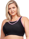 Full Figure No Bounce Plus Size Camisole Sports Bra - Secure Support
