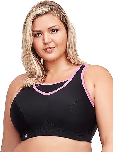 Glamorise Women's Full Figure No Bounce Plus Size Sports Bra