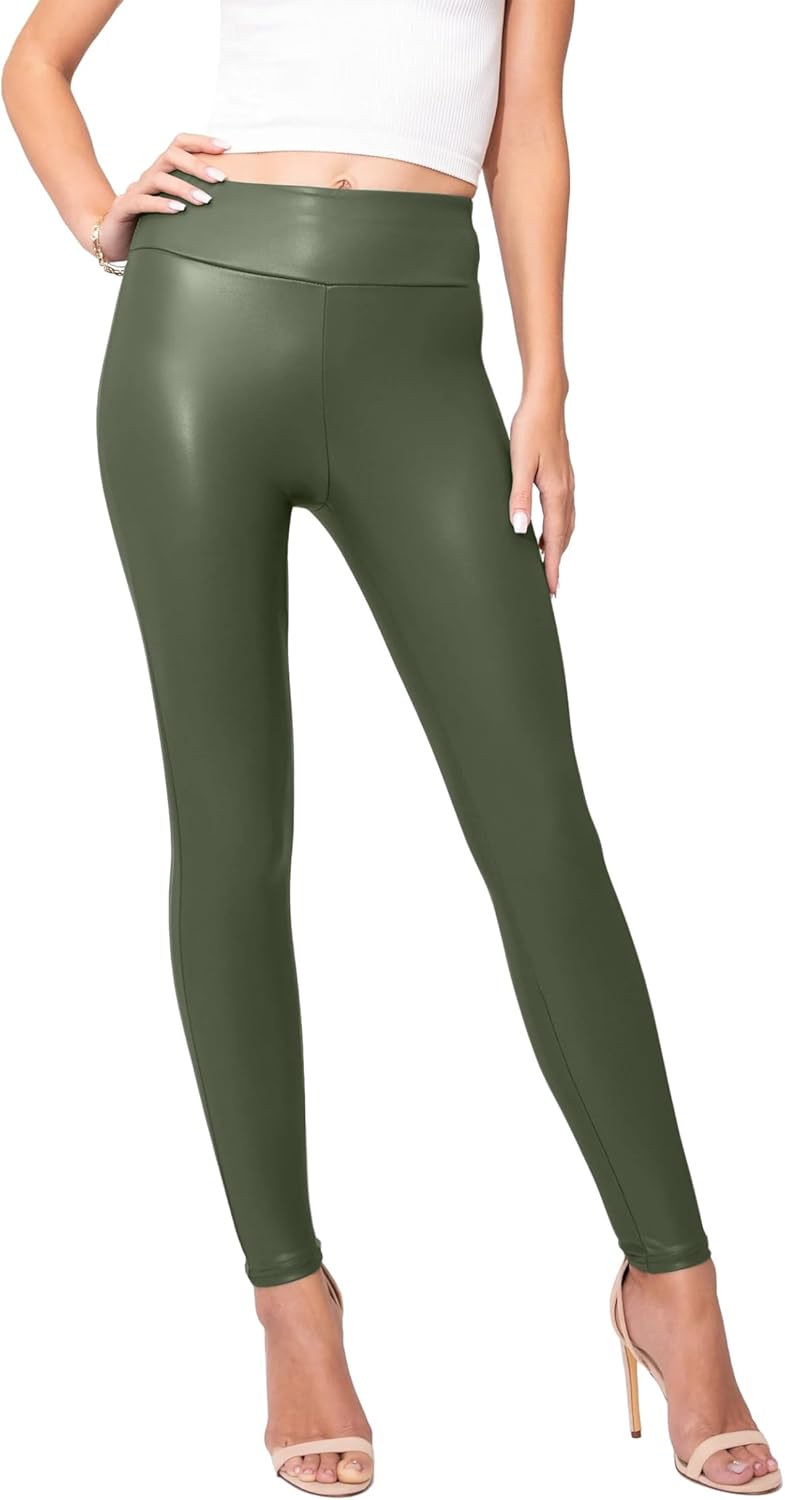 Conceited Luxe Leggings for Plus Size in Velvet or Vegan Leather