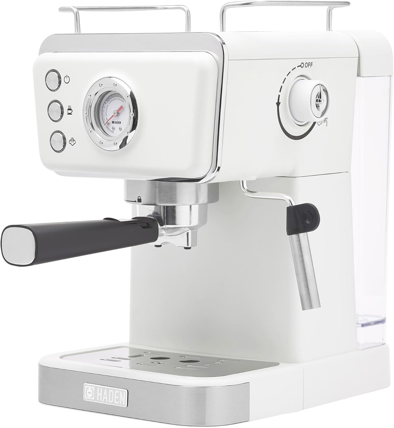 HADEN Barista Brew Espresso Machine - Perfect Frothy Lattes in Seconds!