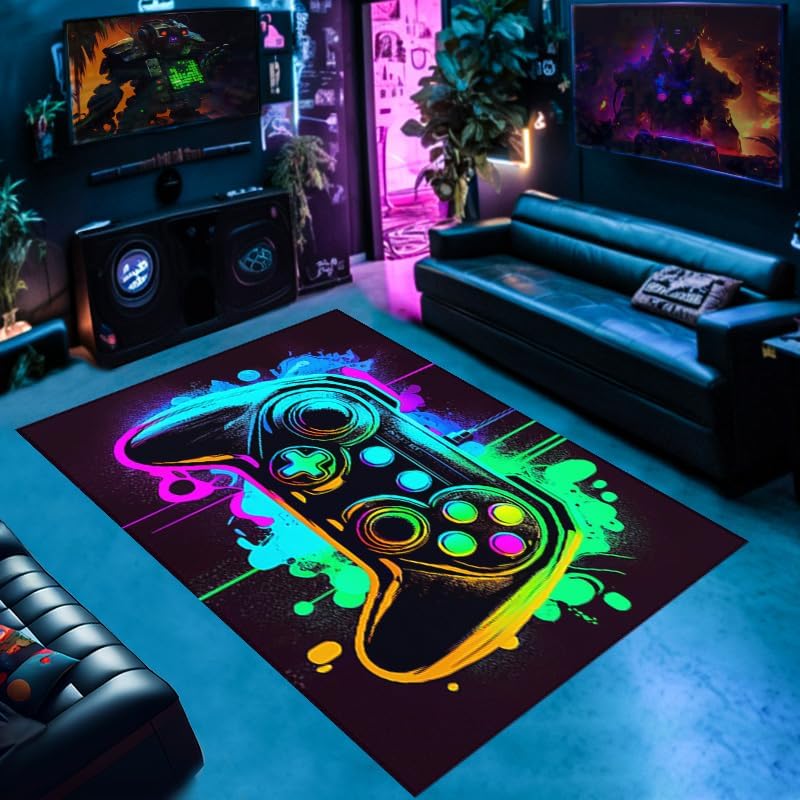 AVIHA Gaming Rug - Level Up Your Game Room!