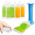 6PCS Reusable Baby Food Pouches Kit | Refill On-the-Go