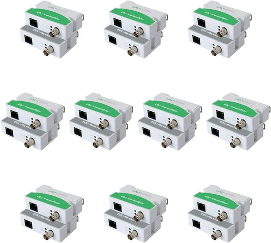 LINOVISION POE Over Coax EOC Converter for IP Surveillance System