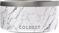 Coldest Dog Bowl 200 oz Carrara Marble - Triple Wall Insulated