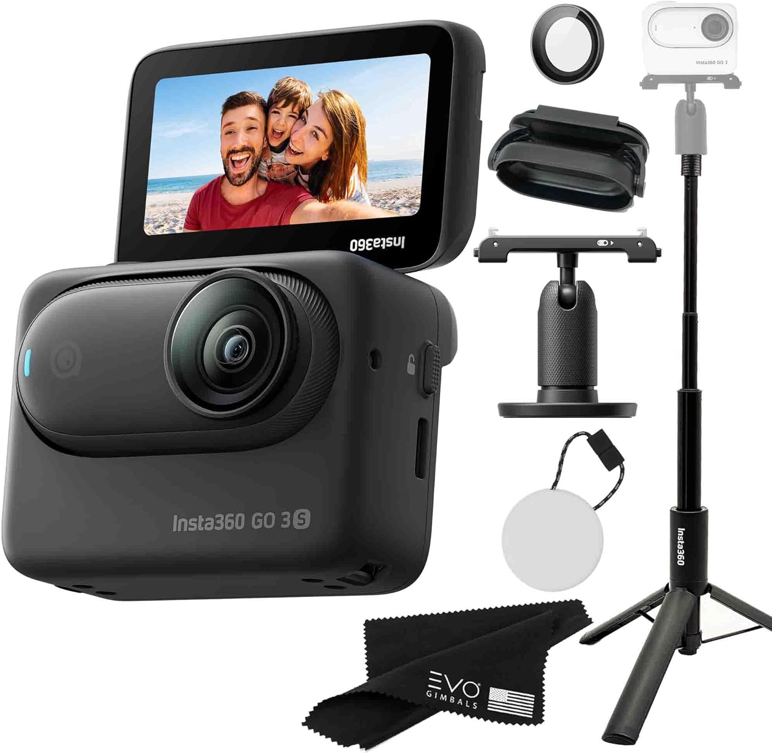 Insta360 GO 3S Tiny Mighty Action Camera with 4K Video